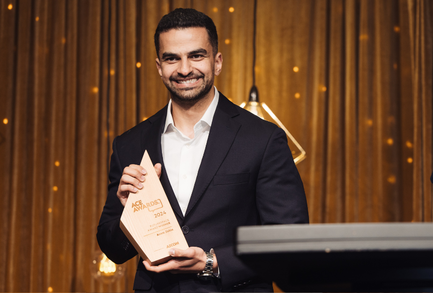 2024 Futurespace Award winner Asem Zabin 2024 Futurespace Award winner