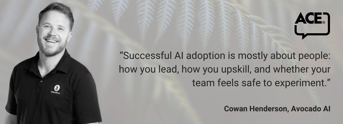 White male, polo shirt, beard and moustache, smiling.